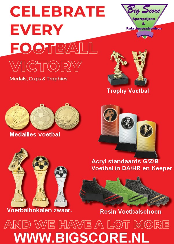 Voetbal flyer